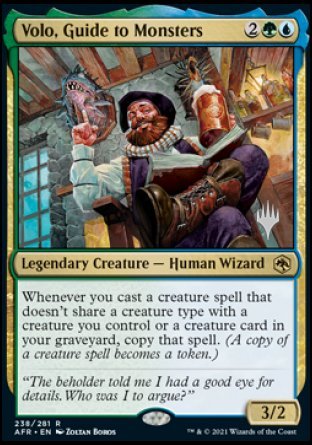 Volo, Guide to Monsters (Promo Pack) [Dungeons & Dragons: Adventures in the Forgotten Realms Promos] - Magic: The Gathering - Card Brawlers | Quebec | Canada |