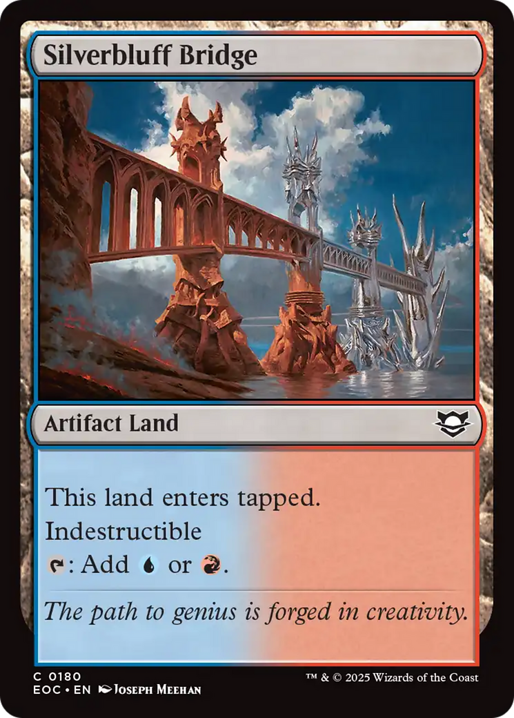 Silverbluff Bridge [Edge of Eternities Commander] - Magic: The Gathering - Card Brawlers | Quebec | Canada |