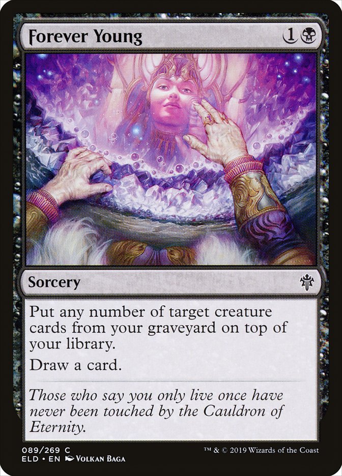 Forever Young [Throne of Eldraine] - Magic: The Gathering - Card Brawlers | Quebec | Canada |