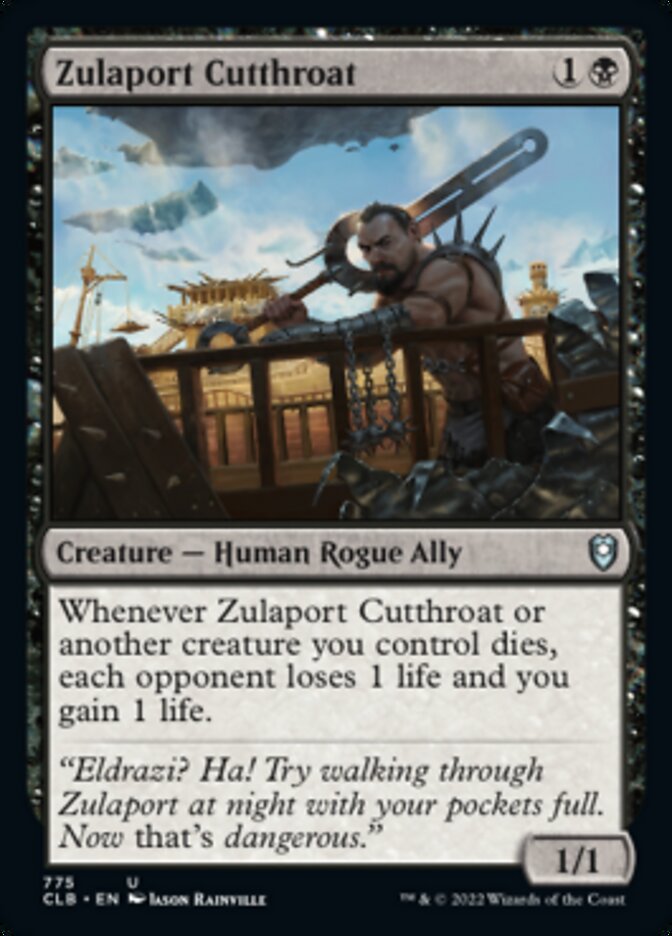 Zulaport Cutthroat [Commander Legends: Battle for Baldur's Gate] - Magic: The Gathering - Card Brawlers | Quebec | Canada |