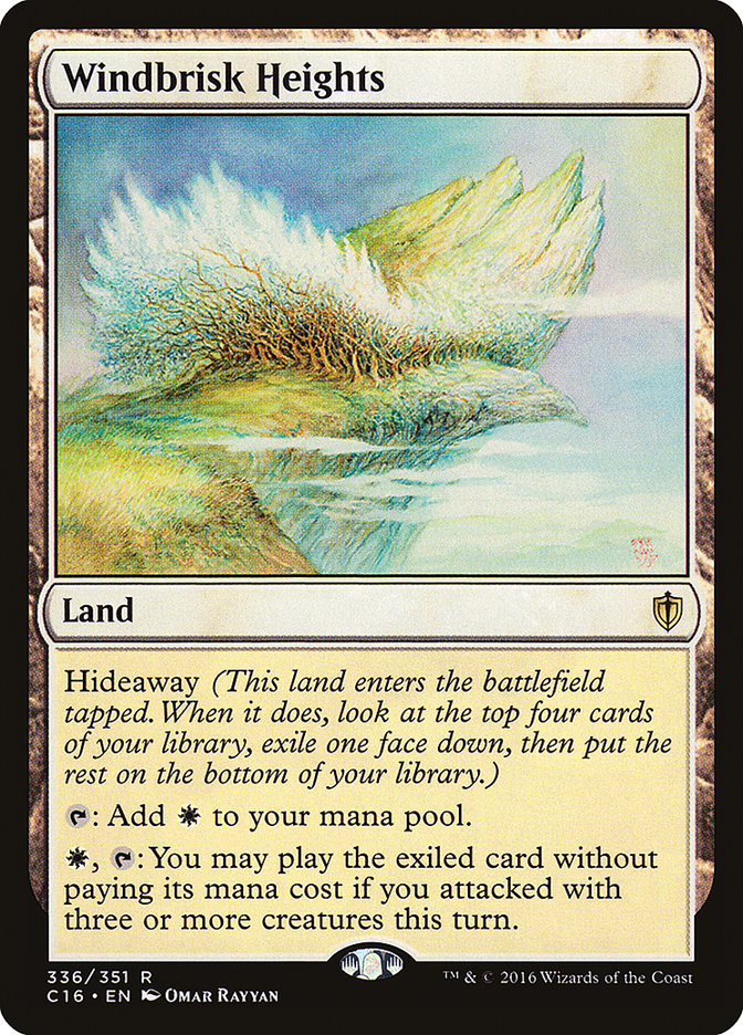 Windbrisk Heights [Commander 2016] - Magic: The Gathering - Card Brawlers | Quebec | Canada |