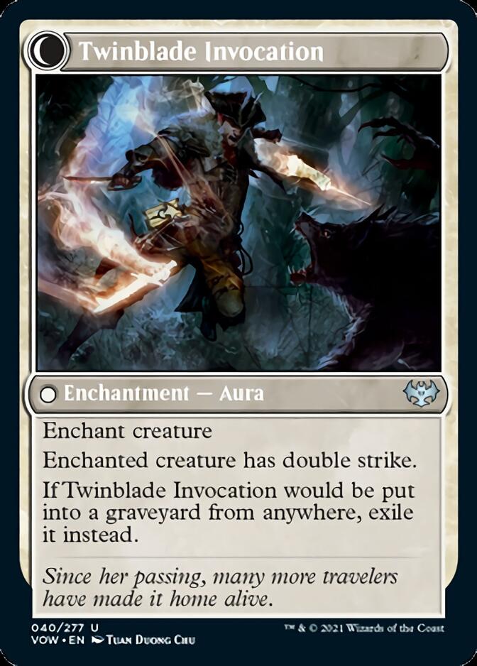 Twinblade Geist // Twinblade Invocation [Innistrad: Crimson Vow] - Magic: The Gathering - Card Brawlers | Quebec | Canada |