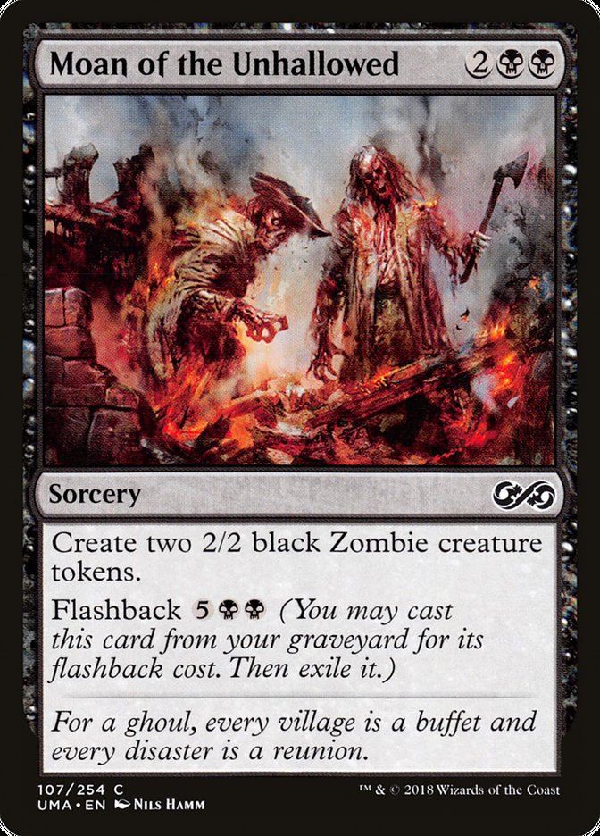 Moan of the Unhallowed [Ultimate Masters] - Magic: The Gathering - Card Brawlers | Quebec | Canada |