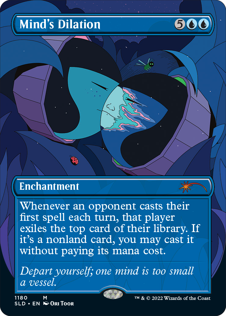 Mind's Dilation (Borderless) [Secret Lair Drop Series] - Magic: The Gathering - Card Brawlers | Quebec | Canada |
