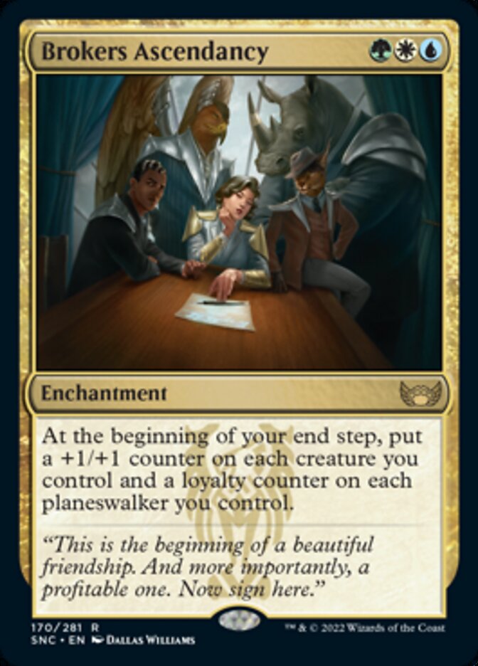 Brokers Ascendancy [Streets of New Capenna] - Magic: The Gathering - Card Brawlers | Quebec | Canada |