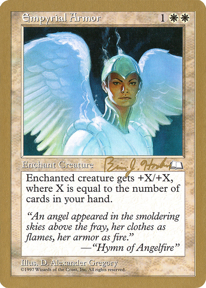 Empyrial Armor (Brian Hacker) [World Championship Decks 1998] - Magic: The Gathering - Card Brawlers | Quebec | Canada |