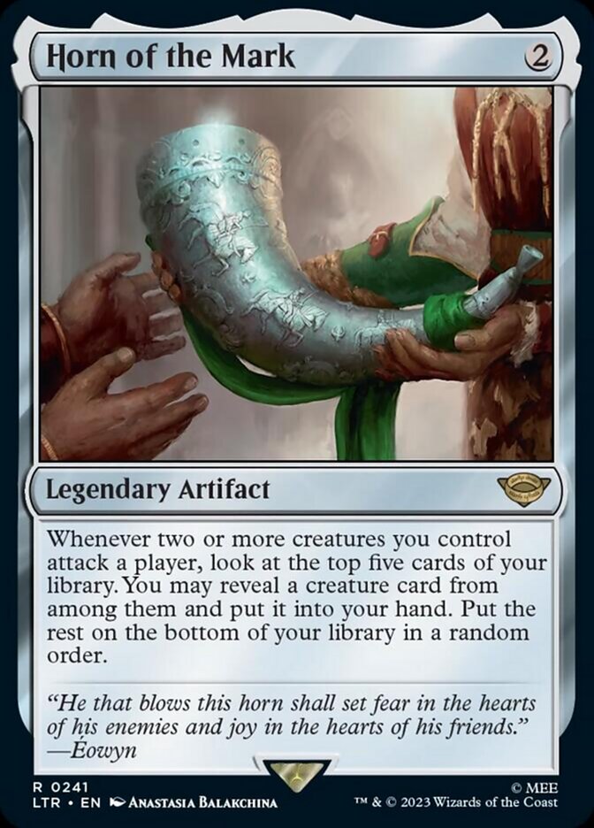 Horn of the Mark [The Lord of the Rings: Tales of Middle-Earth] - Magic: The Gathering - Card Brawlers | Quebec | Canada |