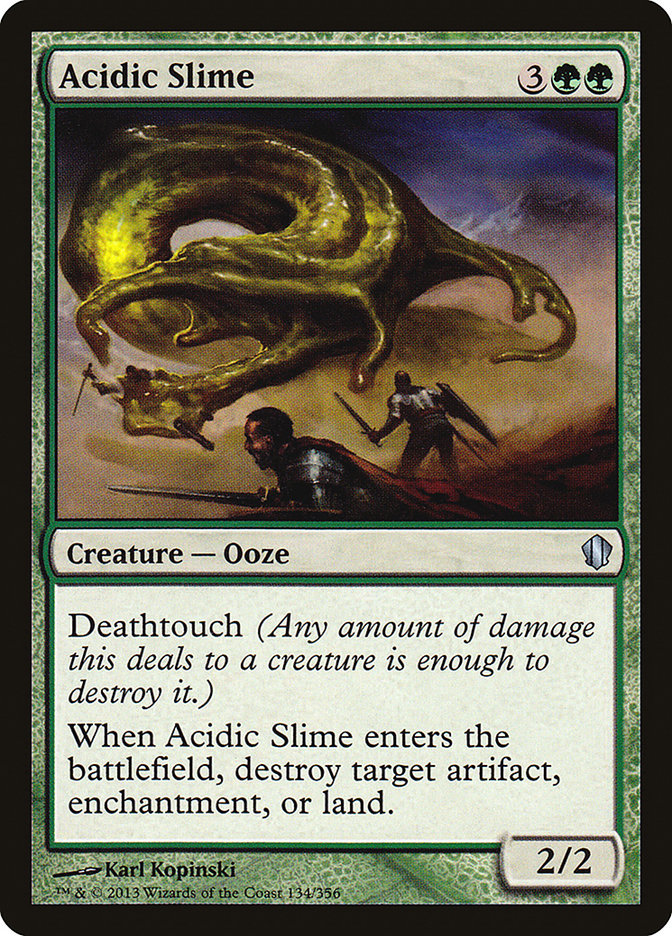 Acidic Slime [Commander 2013] - Magic: The Gathering - Card Brawlers | Quebec | Canada |