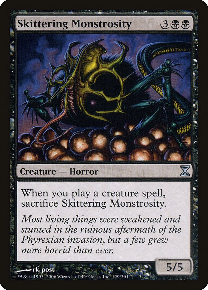 Skittering Monstrosity [Time Spiral] - Magic: The Gathering - Card Brawlers | Quebec | Canada |