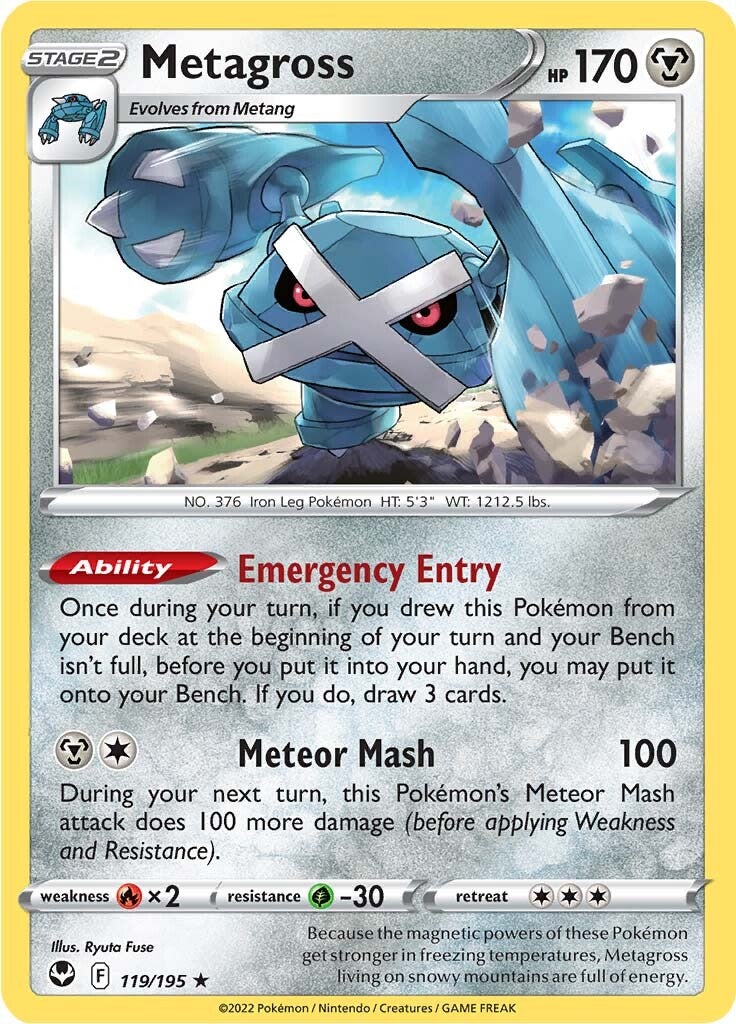 Metagross (119/195) [Sword & Shield: Silver Tempest] - Pokémon - Card Brawlers | Quebec | Canada |