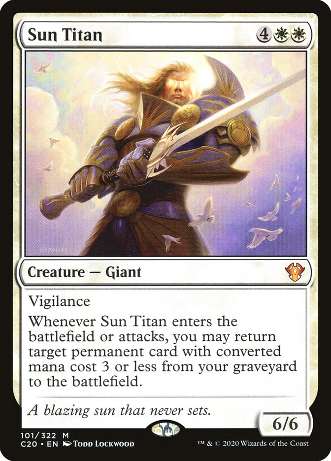 Sun Titan [Commander 2020] - Magic: The Gathering - Card Brawlers | Quebec | Canada |