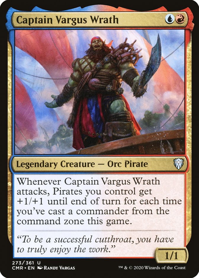 Captain Vargus Wrath [Commander Legends] - Magic: The Gathering - Card Brawlers | Quebec | Canada |