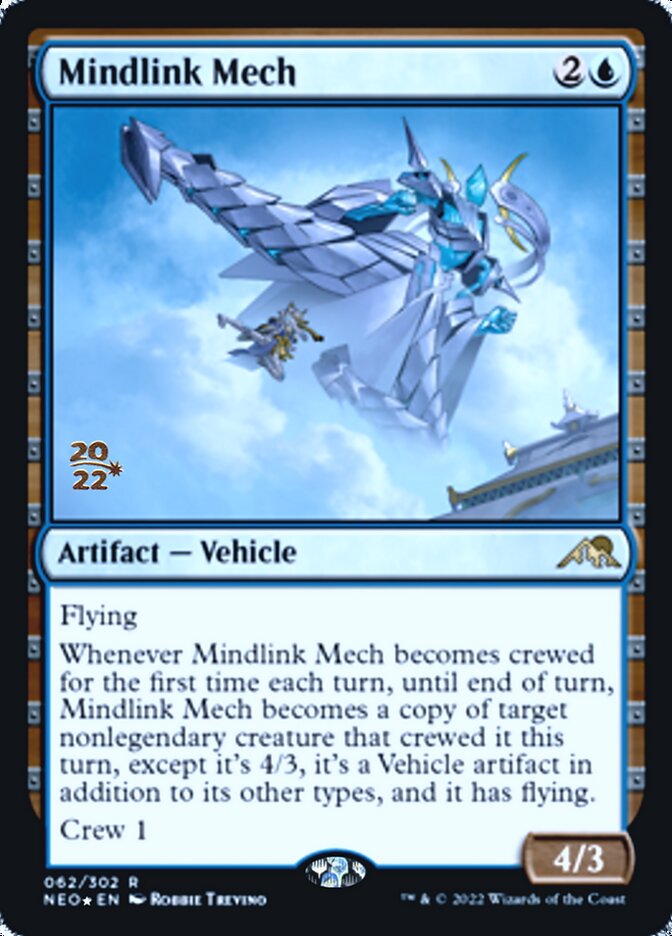 Mindlink Mech [Kamigawa: Neon Dynasty Prerelease Promos] - Magic: The Gathering - Card Brawlers | Quebec | Canada |