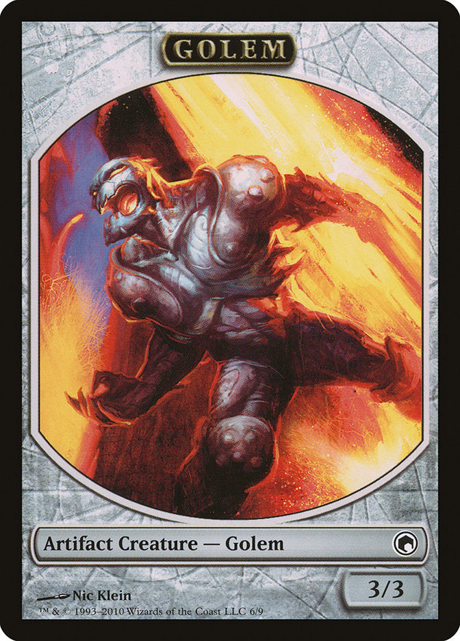 Golem Token [Scars of Mirrodin Tokens] - Magic: The Gathering - Card Brawlers | Quebec | Canada |