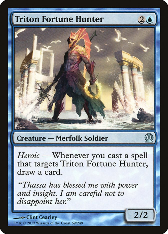 Triton Fortune Hunter [Theros] - Magic: The Gathering - Card Brawlers | Quebec | Canada |
