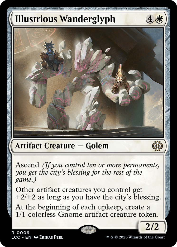 Illustrious Wanderglyph [The Lost Caverns of Ixalan Commander] - Magic: The Gathering - Card Brawlers | Quebec | Canada |