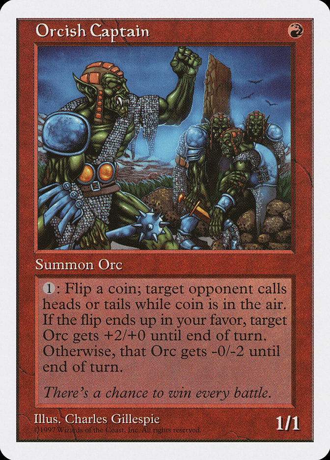 Orcish Captain [Fifth Edition] - Magic: The Gathering - Card Brawlers | Quebec | Canada |