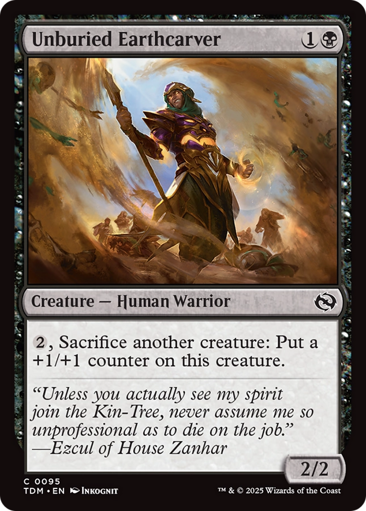 Unburied Earthcarver [Tarkir: Dragonstorm] - Magic: The Gathering - Card Brawlers | Quebec | Canada |