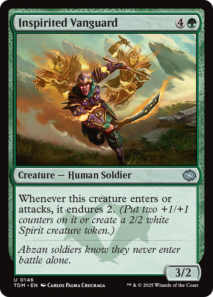 Inspirited Vanguard [Tarkir: Dragonstorm] - Magic: The Gathering - Card Brawlers | Quebec | Canada |