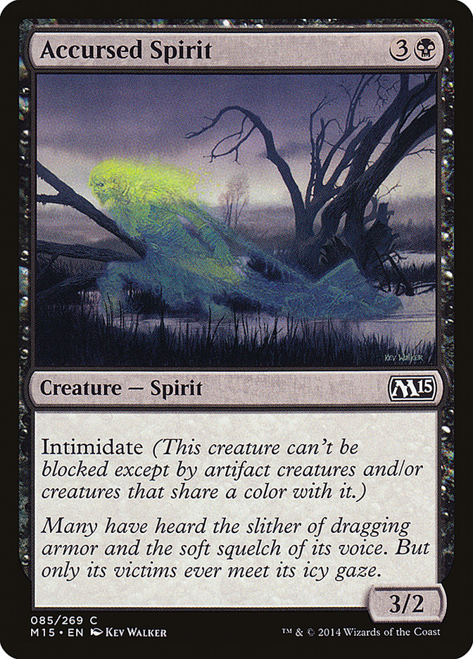 Accursed Spirit [Magic 2015] - Magic: The Gathering - Card Brawlers | Quebec | Canada |