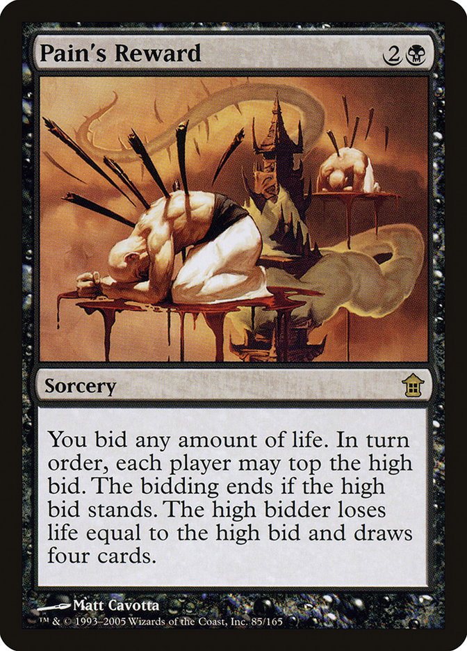 Pain's Reward [Saviors of Kamigawa] - Magic: The Gathering - Card Brawlers | Quebec | Canada |