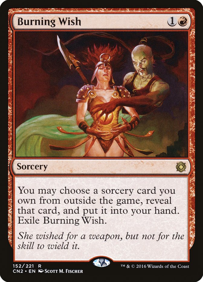 Burning Wish [Conspiracy: Take the Crown] - Magic: The Gathering - Card Brawlers | Quebec | Canada |