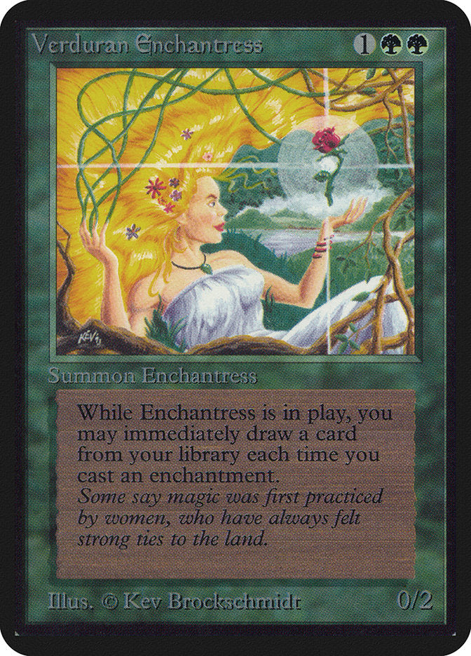 Verduran Enchantress [Alpha Edition] - Magic: The Gathering - Card Brawlers | Quebec | Canada |