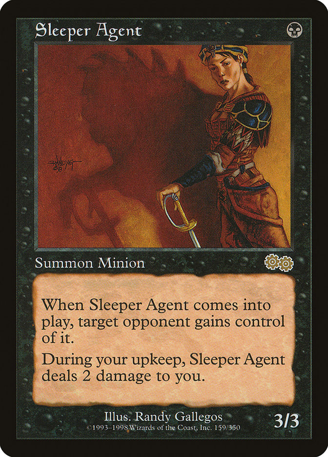 Sleeper Agent [Urza's Saga] - Magic: The Gathering - Card Brawlers | Quebec | Canada |