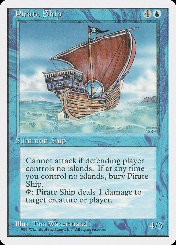 Pirate Ship [Fourth Edition] - Magic: The Gathering - Card Brawlers | Quebec | Canada |