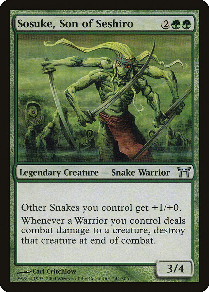 Sosuke, Son of Seshiro [Champions of Kamigawa] - Magic: The Gathering - Card Brawlers | Quebec | Canada |