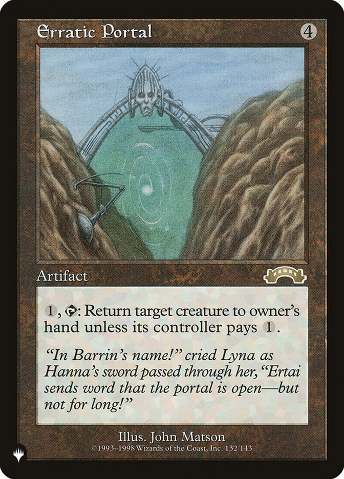 Erratic Portal [The List] - Magic: The Gathering - Card Brawlers | Quebec | Canada |