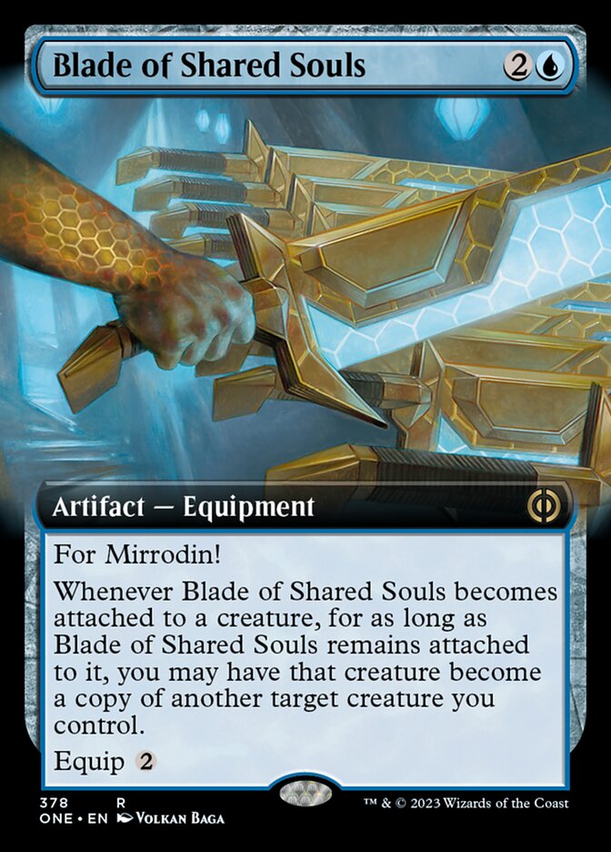 Blade of Shared Souls (Extended Art) [Phyrexia: All Will Be One] - Magic: The Gathering - Card Brawlers | Quebec | Canada |
