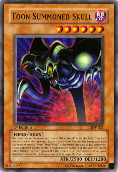 Toon Summoned Skull [SDP-021] Common - Yu-Gi-Oh! - Card Brawlers | Quebec | Canada |