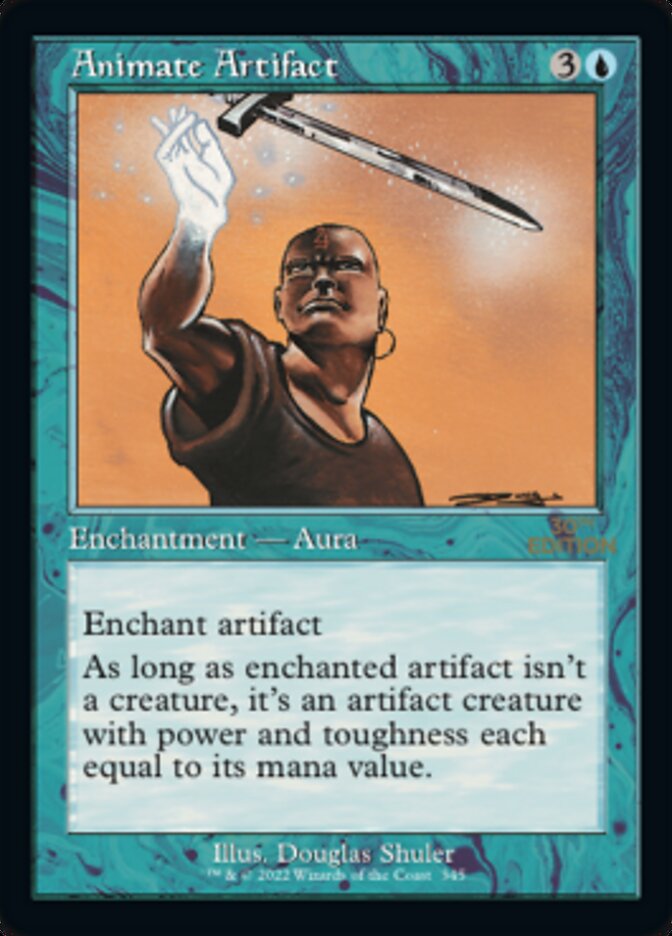 Animate Artifact (Retro) [30th Anniversary Edition] - Magic: The Gathering - Card Brawlers | Quebec | Canada |