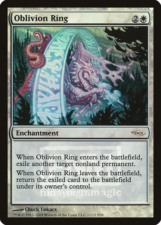 Oblivion Ring [Friday Night Magic 2009] - Magic: The Gathering - Card Brawlers | Quebec | Canada |