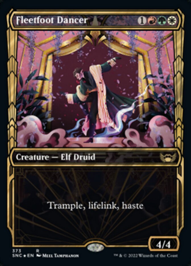 Fleetfoot Dancer (Showcase Golden Age Gilded Foil) [Streets of New Capenna] - Magic: The Gathering - Card Brawlers | Quebec | Canada |