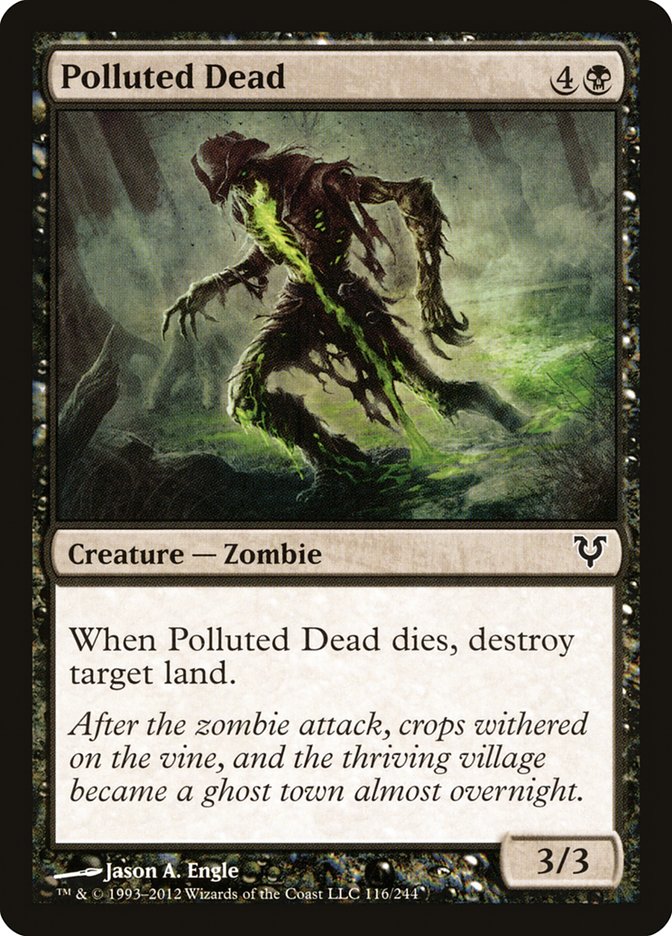 Polluted Dead [Avacyn Restored] - Magic: The Gathering - Card Brawlers | Quebec | Canada |