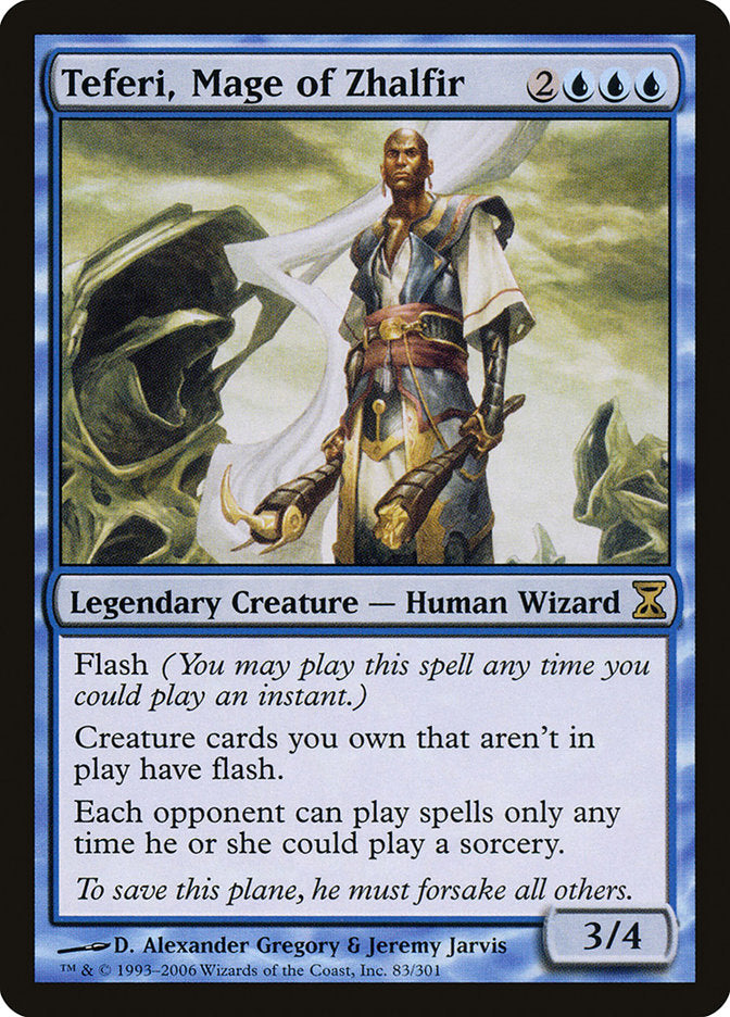 Teferi, Mage of Zhalfir [Time Spiral] - Magic: The Gathering - Card Brawlers | Quebec | Canada |