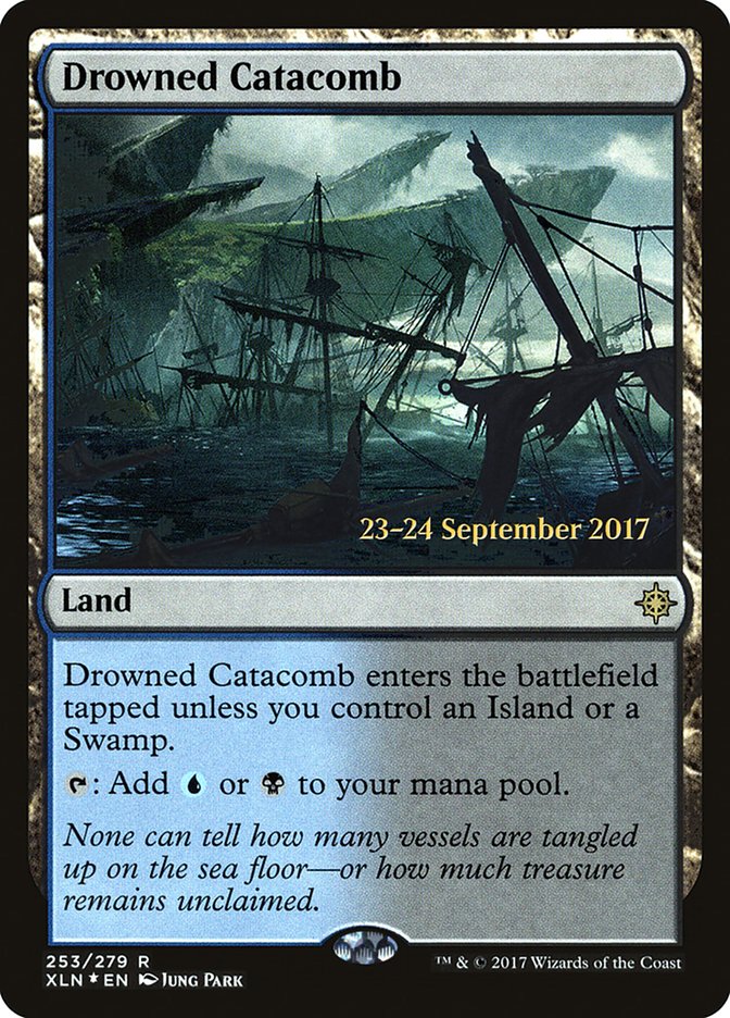 Drowned Catacomb [Ixalan Prerelease Promos] - Magic: The Gathering - Card Brawlers | Quebec | Canada |
