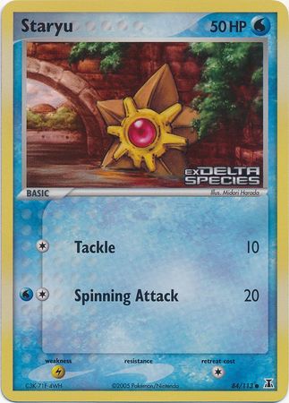 Staryu (84/113) (Stamped) [EX: Delta Species] - Pokémon - Card Brawlers | Quebec | Canada |