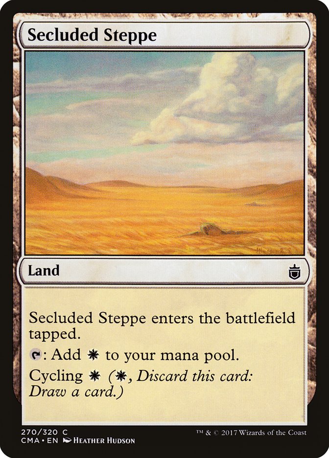 Secluded Steppe [Commander Anthology] - Magic: The Gathering - Card Brawlers | Quebec | Canada |