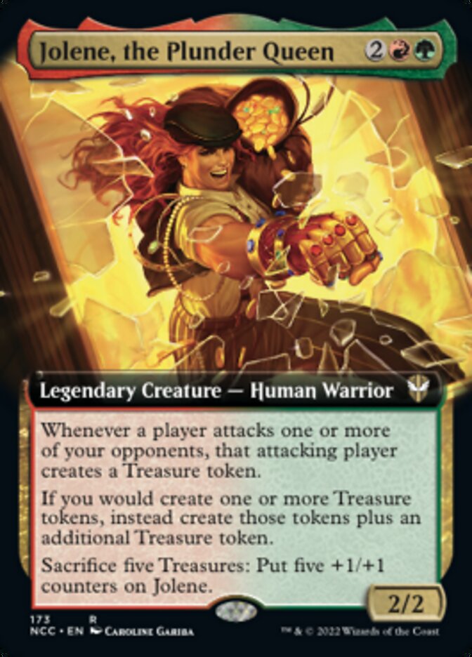 Jolene, the Plunder Queen (Extended Art) [Streets of New Capenna Commander] - Magic: The Gathering - Card Brawlers | Quebec | Canada |