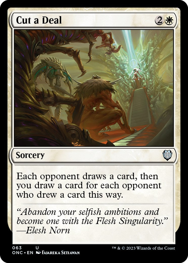 Cut a Deal [Phyrexia: All Will Be One Commander] - Magic: The Gathering - Card Brawlers | Quebec | Canada |