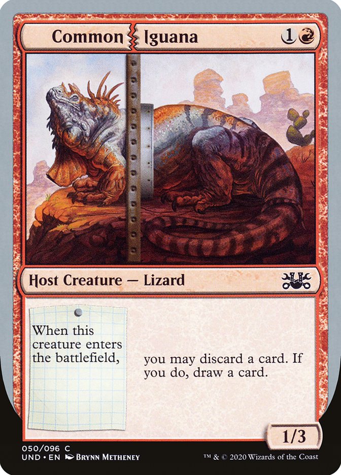 Common Iguana [Unsanctioned] - Magic: The Gathering - Card Brawlers | Quebec | Canada |