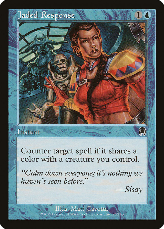 Jaded Response [Apocalypse] - Magic: The Gathering - Card Brawlers | Quebec | Canada |