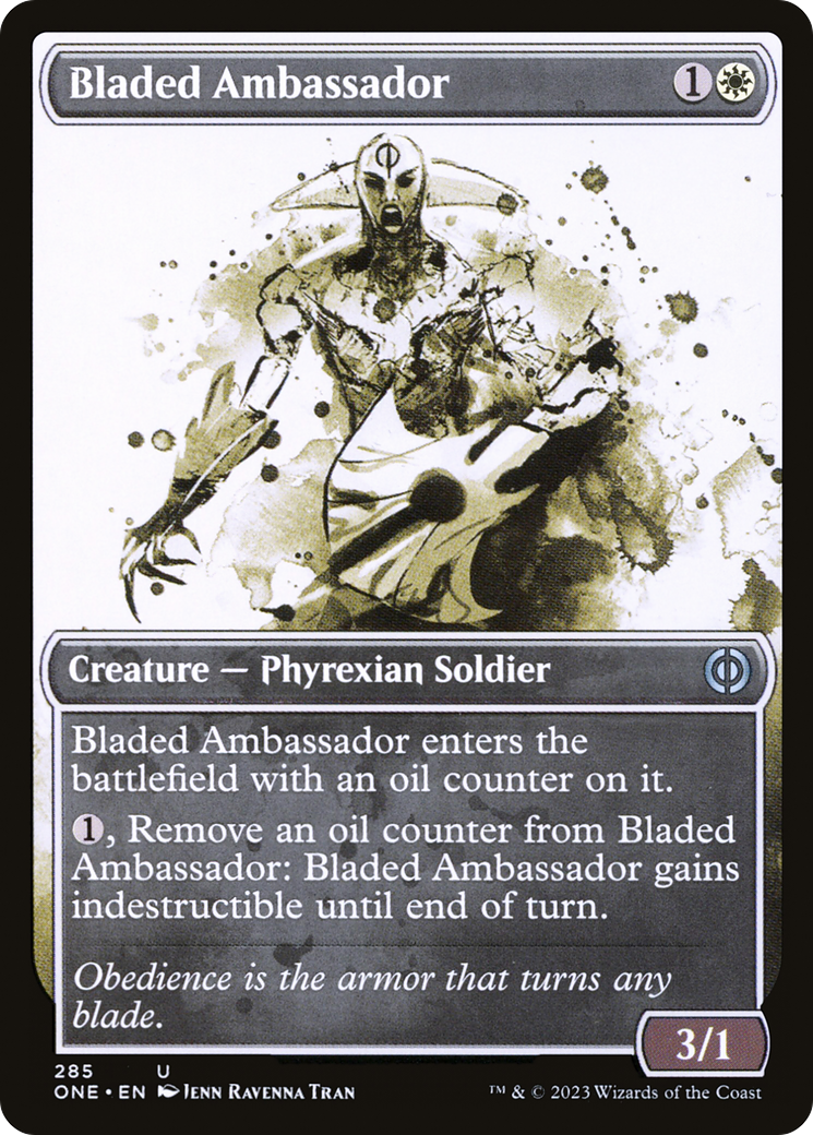 Bladed Ambassador (Showcase Ichor) [Phyrexia: All Will Be One] - Magic: The Gathering - Card Brawlers | Quebec | Canada |