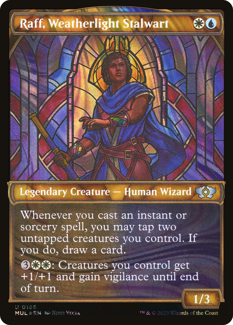 Raff, Weatherlight Stalwart (Halo Foil) [Multiverse Legends] - Magic: The Gathering - Card Brawlers | Quebec | Canada |