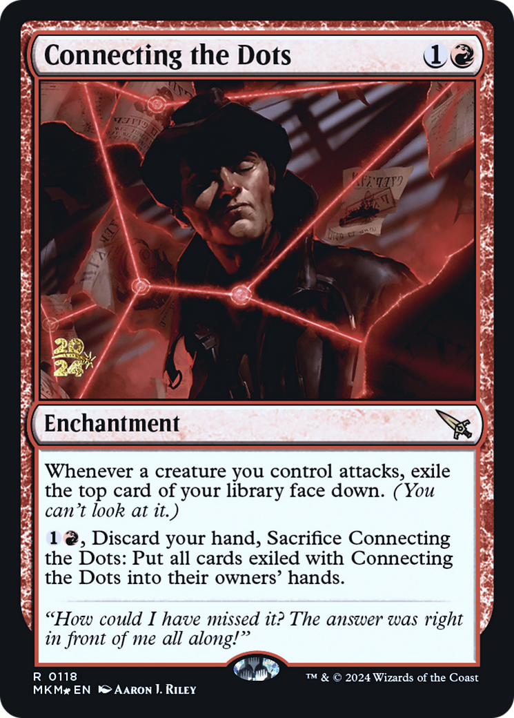 Connecting the Dots [Murders at Karlov Manor Prerelease Promos] - Magic: The Gathering - Card Brawlers | Quebec | Canada |