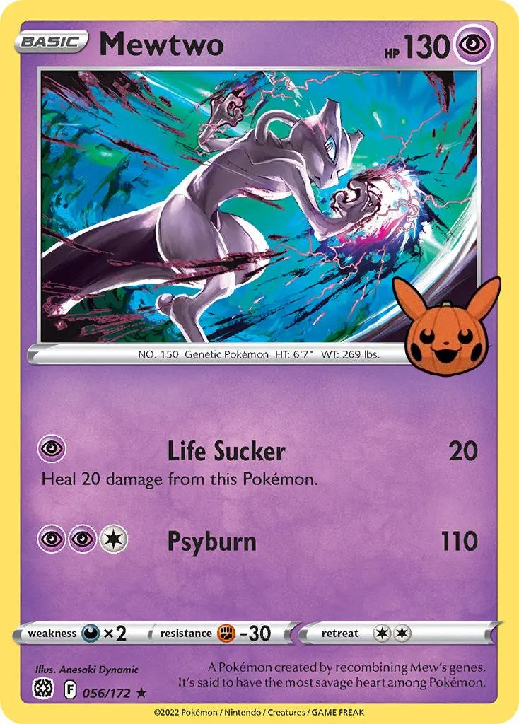Mewtwo (056/172) [Trick or Trade] - Pokémon - Card Brawlers | Quebec | Canada |