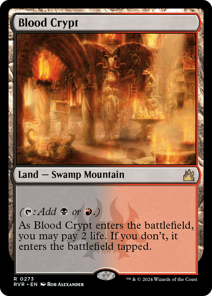 Blood Crypt [Ravnica Remastered] - Magic: The Gathering - Card Brawlers | Quebec | Canada |